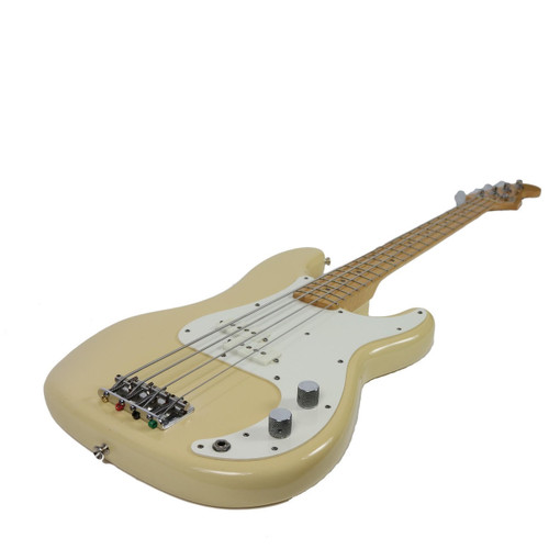 Vintage 1983 Fender Standard Precision Bass Electric Guitar Olympic White Finish