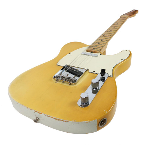 Vintage 1971 Fender Telecaster Electric Guitar Blonde Finish