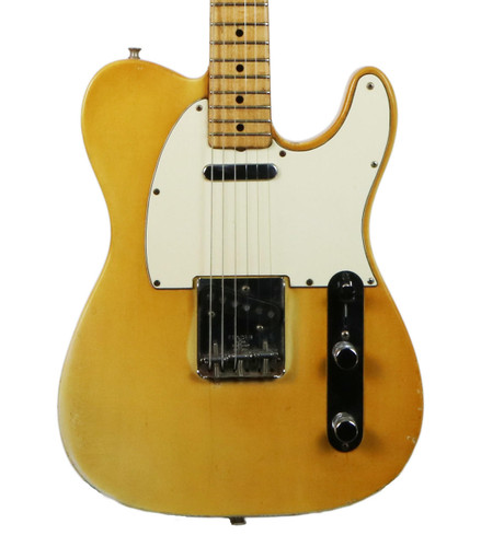 Vintage 1971 Fender Telecaster Electric Guitar Blonde Finish