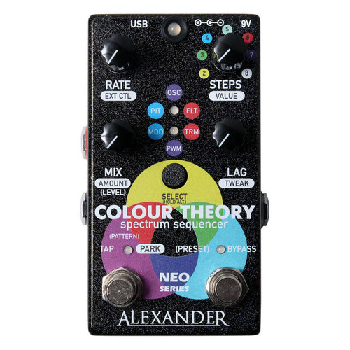 Alexander Pedals Colour Theory Spectrum Sequencer Pedal