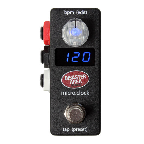 Disaster Area Micro Clock Tap Tempo Pedal