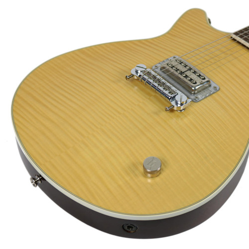 1996 Gretsch 6131SMYF Malcom Young Signature Electric Guitar Natural Finish