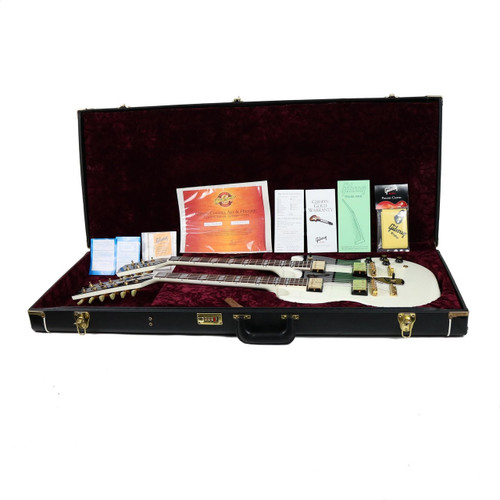 2006 Gibson Custom Shop EDS-1275 Double Neck Electric Guitar Arctic White Finish