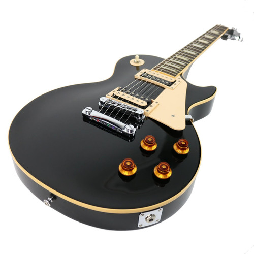 2009 Gibson Les Paul Traditional Pro Electric Guitar Ebony Finish