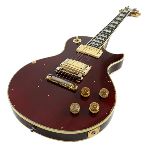 Vintage 1979 Gibson Les Paul Custom Electric Guitar Wine Red