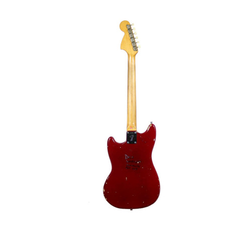 Vintage 1965 Fender Mustang Electric Guitar Red