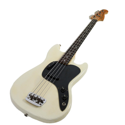1978 Fender Musicmaster Bass White