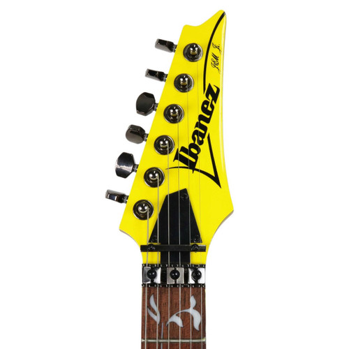 Ibanez JEMJRSP Steve Vai Jem Junior Electric Guitar in Yellow