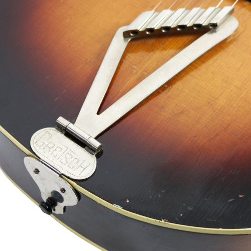 Vintage 1953 Gretsch Model 6014 Synchromatic Archtop Acoustic Guitar Sunburst
