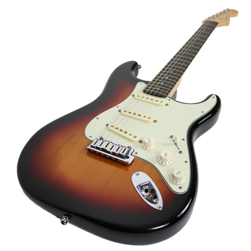 1999 Fender American Deluxe Stratocaster Electric Guitar Sunburst Finish