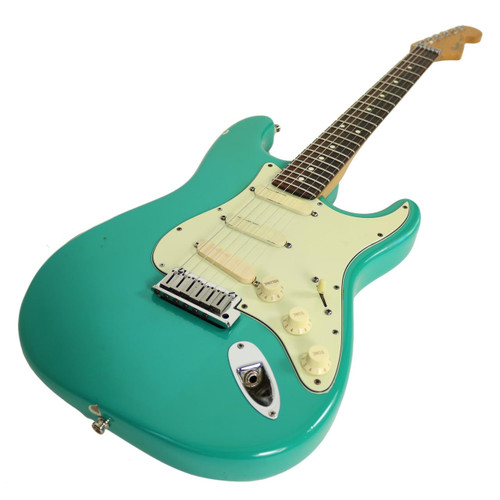 Vintage 1988 Fender Stratocaster Plus Electric Guitar Bahama Green