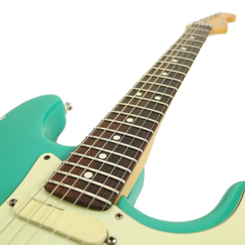 Vintage 1988 Fender Stratocaster Plus Electric Guitar Bahama Green