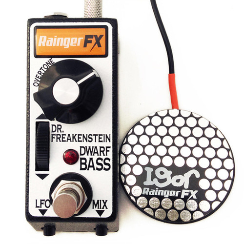 Rainger FX Dr Freakenstein Dwarf Bass Fuzz Pedal w/ Igor