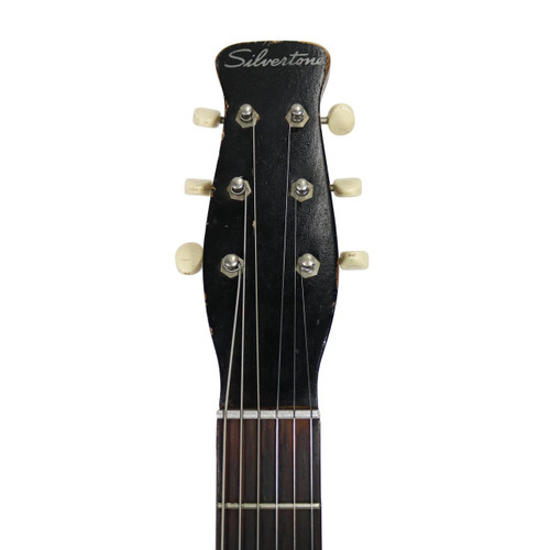 Vintage 1958 Silvertone U-1 Guitar Black