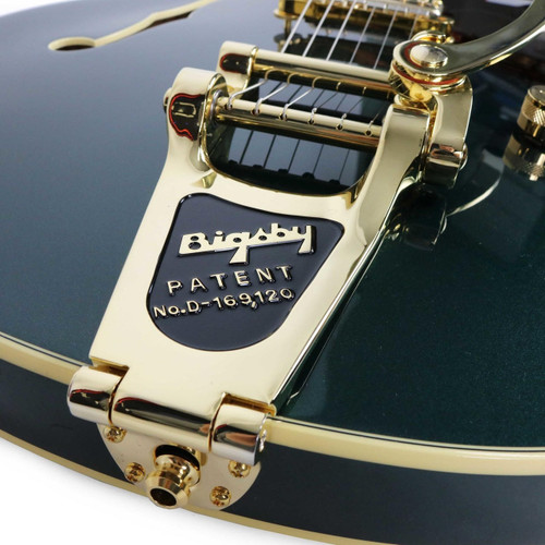 Gretsch G6609TG Players Edition Broadkaster Center Block Double-Cut Cadillac Green Used