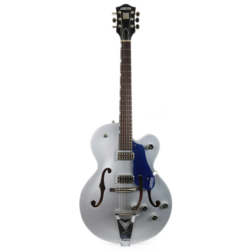 Gretsch G6118T-ISV Players Edition Anniversary in 2-Tone Iridium Silver Azure Metallic