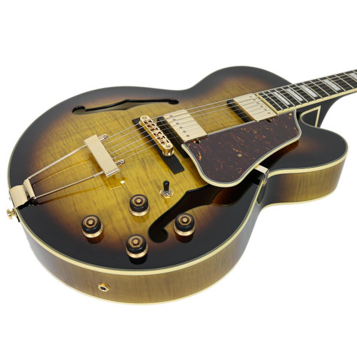 Ibanez AF95FM Artcore Expressionist - Antique Yellow Sunburst