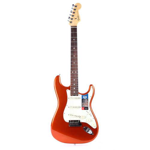 2016 Fender American Elite Series Stratocaster Electric Guitar Burnt Sunset Metallic