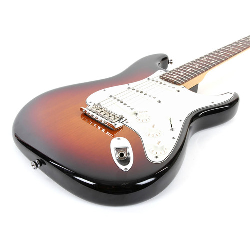 Used 2010 Fender American Standard Stratocaster Electric Guitar Sunburst Finish