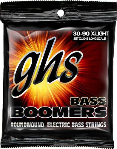 GHS Bass Boomers Extra Light Electric Bass Strings .030-.090