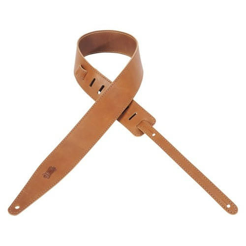 Levy's "Diesel" 2" Veg-Tan Tan Leather Designer Guitar Strap