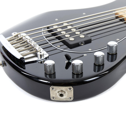 2012 Ernie Ball Music Man Sterling 5 5-String Electric Bass Black Finish