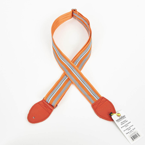 Souldier "Barstow" Orange & Grey Pattern Guitar Strap