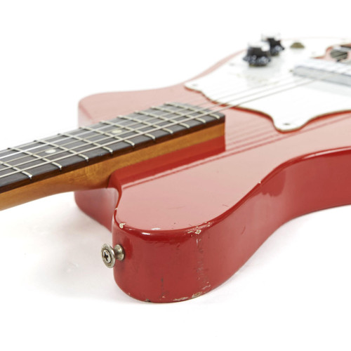 Vintage Alamo Fiesta Electric Guitar Red Finish