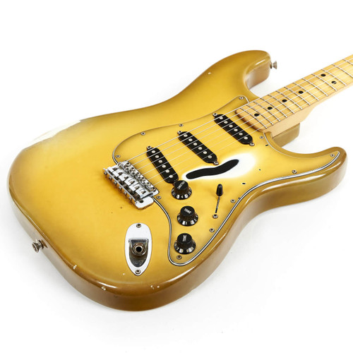 Vintage 1980 Fender Stratocaster Electric Guitar Antigua Finish