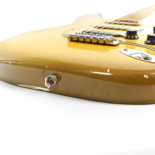 Vintage 1980 Fender Stratocaster Electric Guitar Antigua Finish