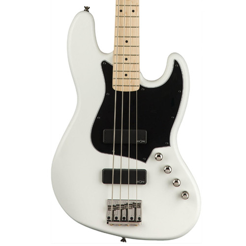 Squier Contemporary Series Active Jazz Bass HH Maple Fretboard - Flat White