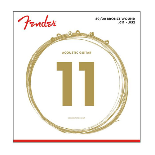 Fender 70CL 80/20 Bronze Acoustic Strings