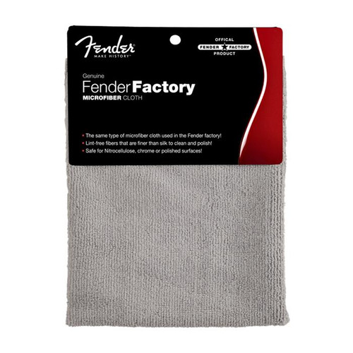 Fender Factory Microfiber Cloth - Gray