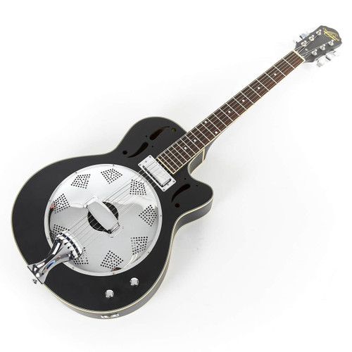 Used Oscar Schmidt OR6CE Resophonic Resonator Satin Black 2013