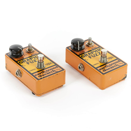 Vintage Earth Sound Research Graphic Fuzz Pedal - As Is Pair