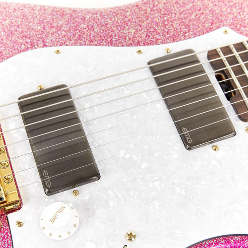 ESP Custom Shop Snapper Takayoshi Omura Signature 7-String - Twinkle Pink