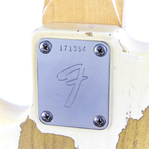 Vintage Fender Precision Bass Olympic White 1966