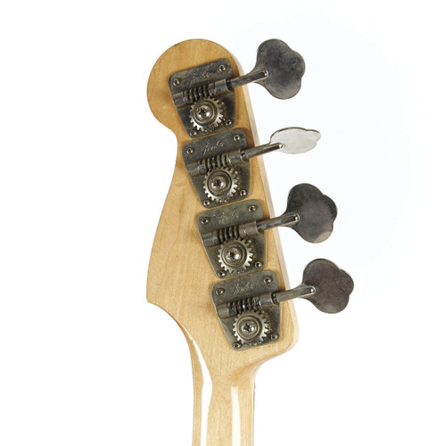 Vintage Fender Precision Bass Custom Color Black 1969