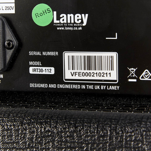 Used Laney Ironheart 30W 1x12 Tube Amp Combo - 2016