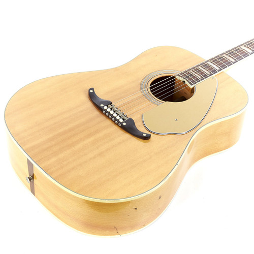 Vintage Fender Wildwood III Dreadnought Natural 1968