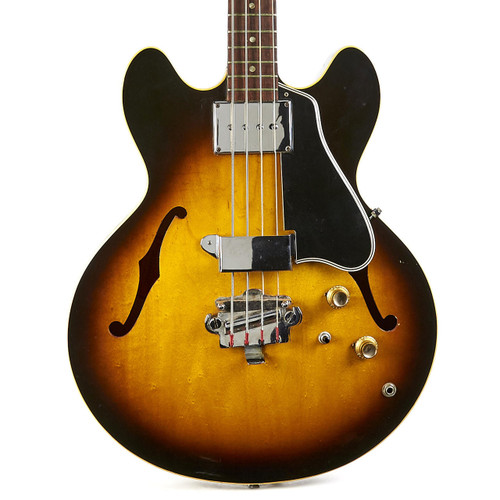 Vintage Gibson EB-2 Sunburst 1966