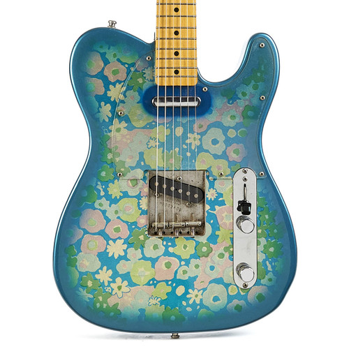 Vintage Fender Telecaster Blue Floral MIJ 1985