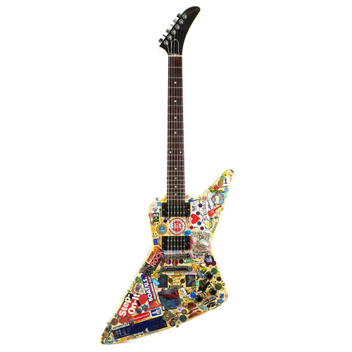 Vintage Gibson Explorer White 1984