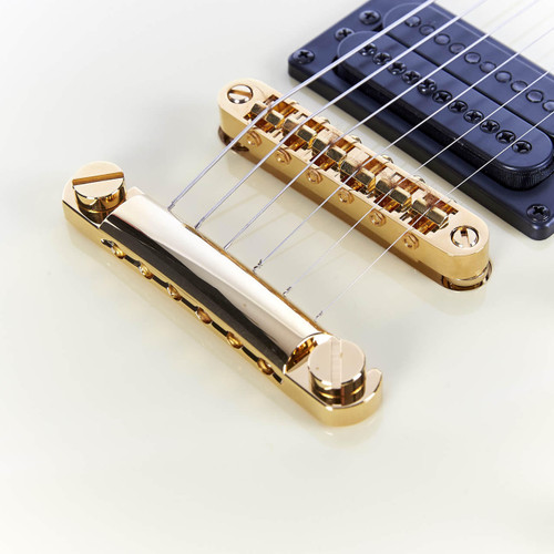 Used Carvin CS4 California Single Cutaway Carved Top - Classic White