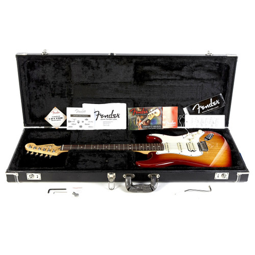 2014 Fender American Standard Stratocaster HSS - Sienna Sunburst