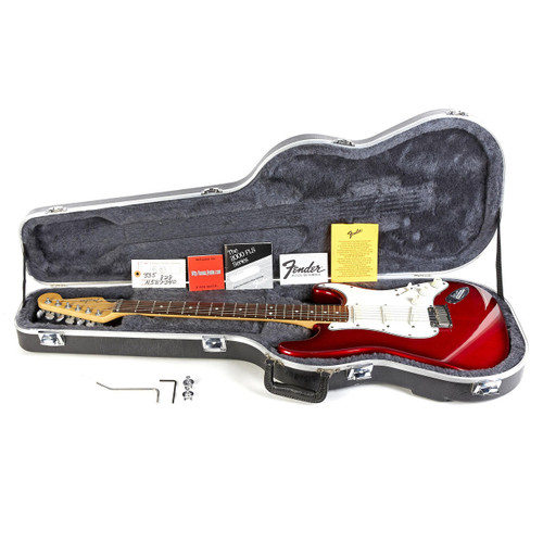 Used Fender Stratocaster Plus Crimson Burst 1995
