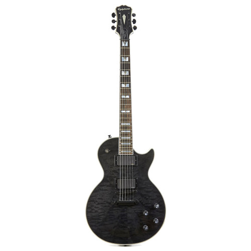 Used Epiphone Prophecy Les Paul Custom Plus EX - Midnight Ebony 2018