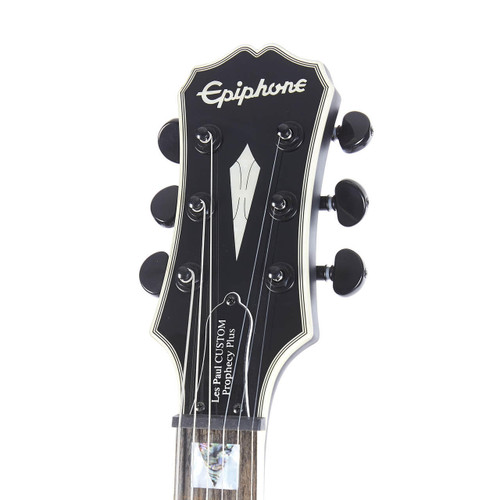 Used Epiphone Prophecy Les Paul Custom Plus EX - Midnight Ebony 2018