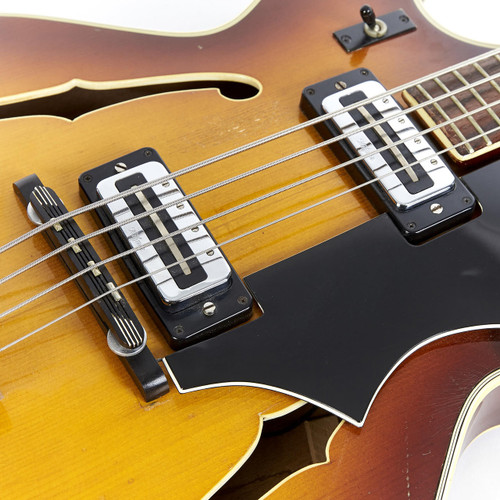 Vintage Hofner 500/8BZ Bass Sunburst 1967