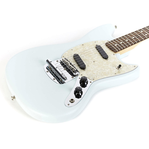 Fender American Performer Mustang Rosewood - Satin Sonic Blue